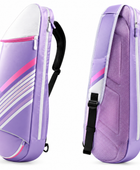 Custom Lavender Badminton Racket Sling Bag – Wholesale Team Bag