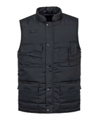 Workwear Utility Body Warmer Black | B2B Low MOQ Manufacturer