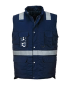 Workwear Visibility Body Warmer  Navy | B2B Low MOQ Manufacturer