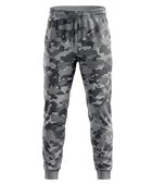 Gray, Charcoal & Black Digital Camo Custom Basketball Sublimated Bottoms