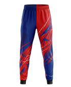 Royal Blue, Red & White Custom Basketball Sublimated Bottoms
