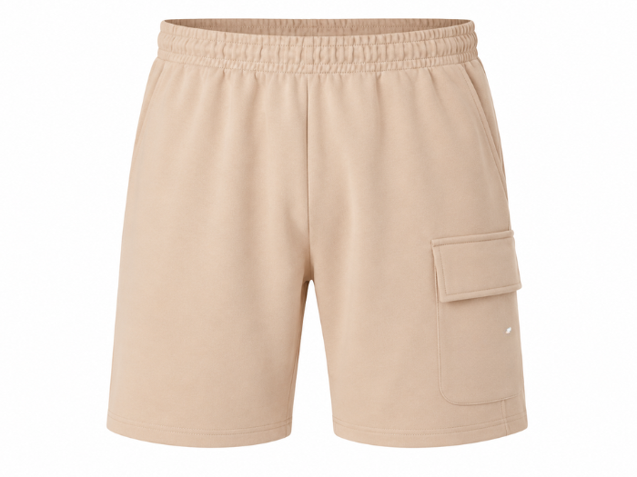 Custom Cargo Sweat Beige Shorts B2B