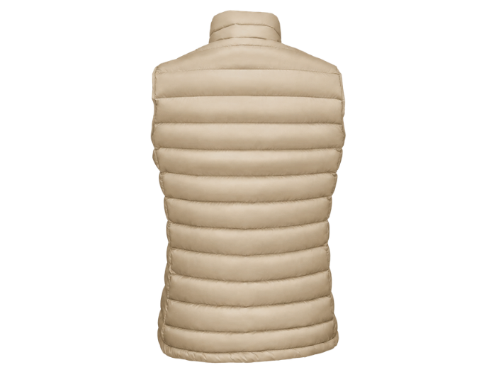 Ladies Quilted Body Warmer – Beige | B2B Low MOQ Workwear Manufacturer