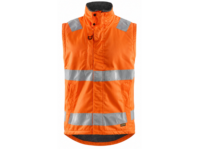 Hi-Vis Workwear Waistcoat Orange | B2B Low MOQ Manufacturer front design preview
