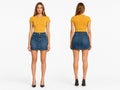 Custom Women’s Denim Mini Skirt for Private Label Brands