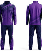 Custom Purple Cricket Tracksuit – Sublimated Jacket & Pant Set for Wholesale Teamwear