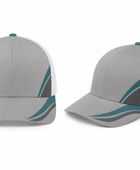 Custom Grey Teal Disc Golf Trucker Cap – Wholesale Team Headwear