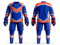 Blue Custom Hockey Uniform – Wholesale Bulk Team Kit, Low MOQ, B2B Performance Apparel