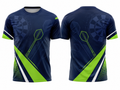Custom Navy Lime Darts Tournament Shirt – Wholesale Team Jersey