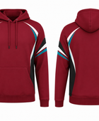 Custom Burgundy Darts Team Hoodie – Wholesale Club Apparel