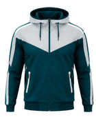 Custom Teal & White Basketball Warmup Track Suit | Wholesale Team Jacket and Pants