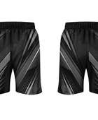 Black & Gray ESports Shorts – Custom Team Gaming Uniform, Wholesale Bulk, Low MOQ