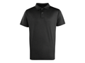 Black Hospitality Stud-Fastened Polo Shirt | B2B Low MOQ Workwear Manufacturer