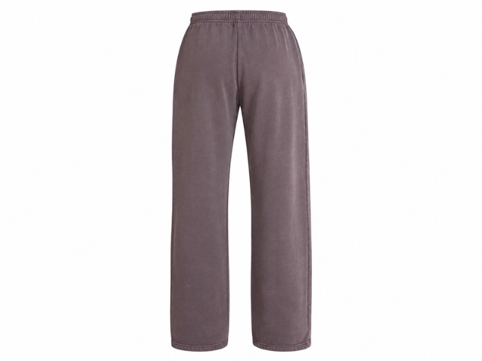 Custom Washed Mauve Acid Wash Jogger Pants B2B