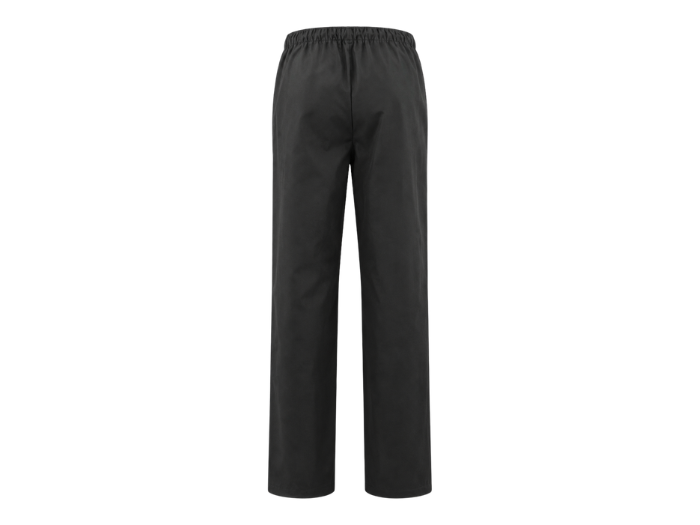 Elastic-Waist Chef Trousers Black | B2B Low MOQ Hospitality Workwear Manufacturer