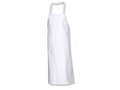 Full-Length Bib Apron White | B2B Low MOQ Hospitality Workwear Manufacturer