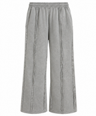 Custom Acid Wash Light Grey Baggy Jogger Pants B2B