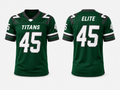 Green Custom Football Jersey – Wholesale Bulk Team Uniform, Low MOQ, B2B Performance Apparel