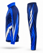Custom Blue Squash Warm-Up Set – Wholesale Team Tracksuit