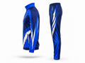 Custom Blue Squash Warm-Up Set – Wholesale Team Tracksuit