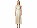 Wholesale Ivory Satin A-Line Prom Dress | Custom Sleeveless Formal Gown Manufacturer for Boutiques