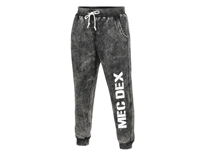 Custom Acid Wash DTF Jogger Pants B2B front design preview