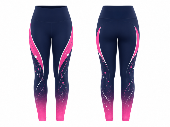 CUSTOM HIGH-WAIST LEGGINGS