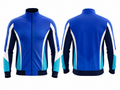 Custom Blue Volleyball Warm Up Jacket  Wholesale Team Training Jacket