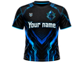 Custom Esports Gaming Jersey | Wholesale Esports Team Shirt | Black Blue Teal | Apparels Bridge