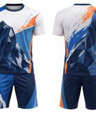 Custom Blue & White Climbing Uniform – Team Set Bulk, Low MOQ, Personalized Name & Number