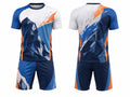Custom Blue & White Climbing Uniform – Team Set Bulk, Low MOQ, Personalized Name & Number