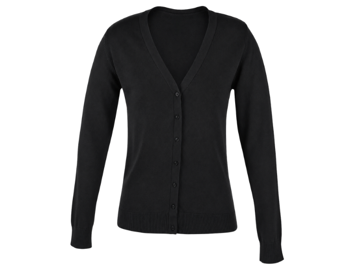 Office Ladies Cotton Acrylic V-Neck Cardigan B2B Corporate & Workwear Manufacture design preview