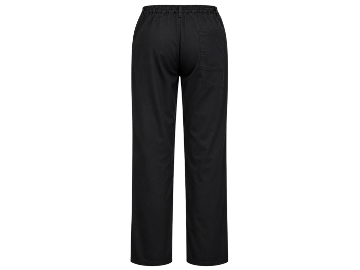 Women’s Chef Trousers Black | B2B Low MOQ Hospitality Workwear Manufacturer