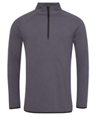 Half-Zip Training Sweat Top Grey | B2B Low MOQ Personal Trainer Workwear Manufacturer