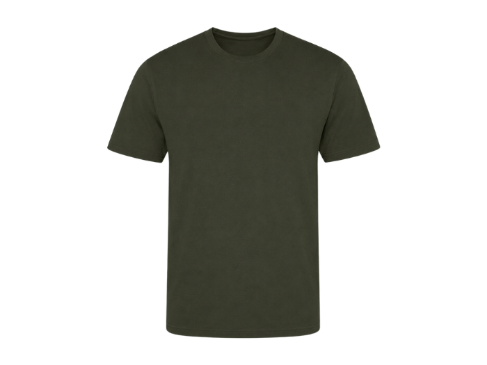 Workwear T-Shirt – Low MOQ B2B Relaxed-Fit Uniform Tee in Green