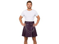 Men’s Gothic Leather Utility Kilt Wholesale | D-Ring Chain Cargo Pocket Kilt Manufacturer