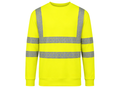 Railway Hi-Vis Long Sleeve Sweatshirt Yellow | B2B Low MOQ Railway Workwear Manufacturer