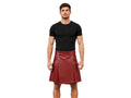 Highland Scottish Men’s Leather Kilt Wholesale | Custom Wrap Pleated Utility Kilt Manufacturer