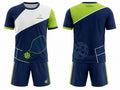 Custom Men's Pickleball Polo and Shorts Set | Wholesale Pickleball Team Uniform | Navy White Lime Green | Apparels Bridge