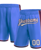 Blue Basketball Shorts – Wholesale Bulk Team Kit, Low MOQ, B2B Performance Apparel