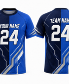 Blue & Navy Corn Hole Jersey – Bulk Team Jersey, Low MOQ, Wholesale Training & Performance Uniform