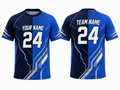Blue & Navy Corn Hole Jersey – Bulk Team Jersey, Low MOQ, Wholesale Training & Performance Uniform