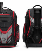 Custom Pickleball Backpack | Wholesale Pickleball Team Bag | Black Red Grey | Apparels Bridge