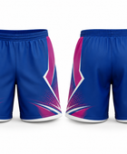 Blue Custom Volleyball Shorts – Wholesale Bulk Team Kit, Low MOQ, B2B Performance Apparel