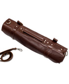 Dark Brown Leather Chef Knife Roll | Custom Wholesale Private Label Manufacturer