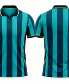 Custom Teal Navy Soccer Fanwear Shirt | Wholesale Team Fundraising Jersey for Bulk Orders
