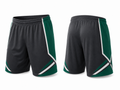 Black & Green Custom Football Shorts – Wholesale Bulk Team Uniform, Low MOQ, B2B Performance Apparel