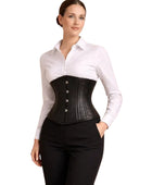 Black Leather Underbust Corset Wholesale | Bridal Waist Cincher Corset Top Manufacturer