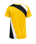 Custom Chase Tag Team Jersey – Yellow Black White Sublimated Shirt | Wholesale