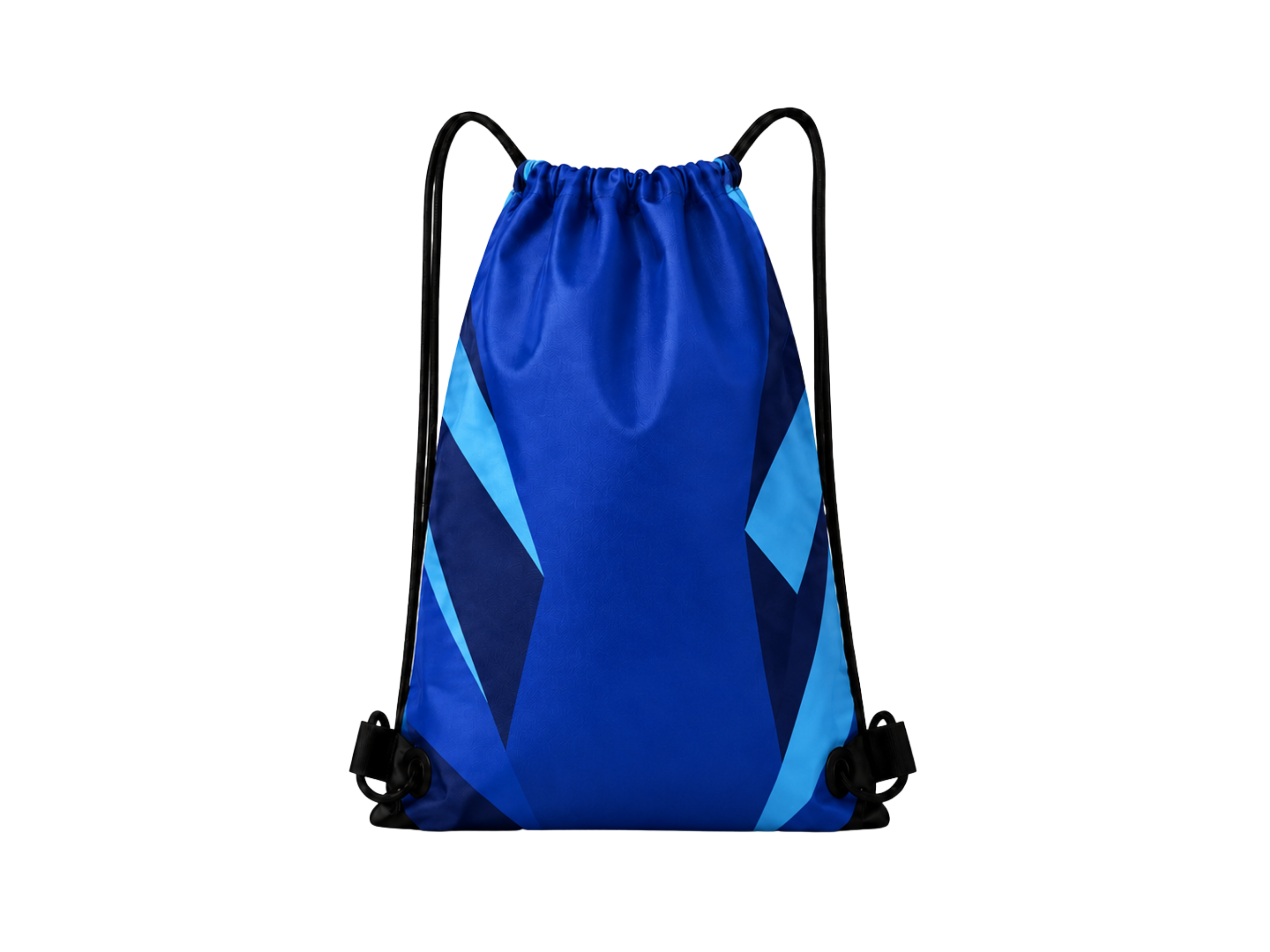 Custom Blue Chase Tag Drawstring Bag – Sublimated Team Cinch Backpack | Wholesale